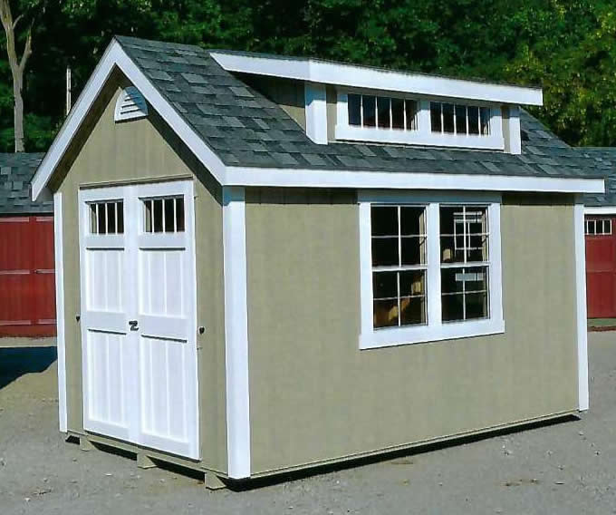 Deluxe Cape Shed with Dormers CD14 - CT Discount Sheds